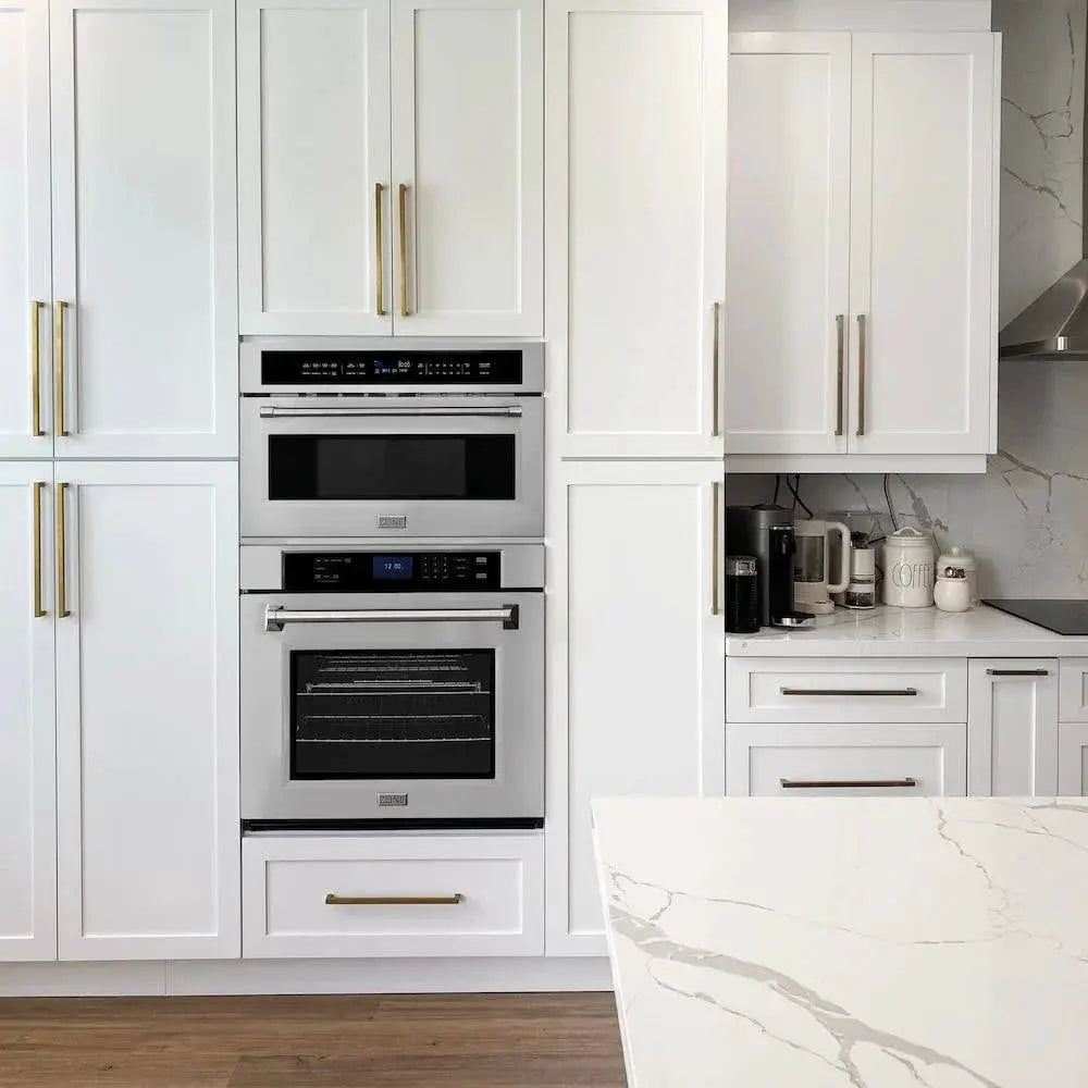 ZLINE 30" Oven ASW30 & Microwave MWO30 Bundle, 2KP-MW30-AWS30 by Farmhouse Kitchen and Bath