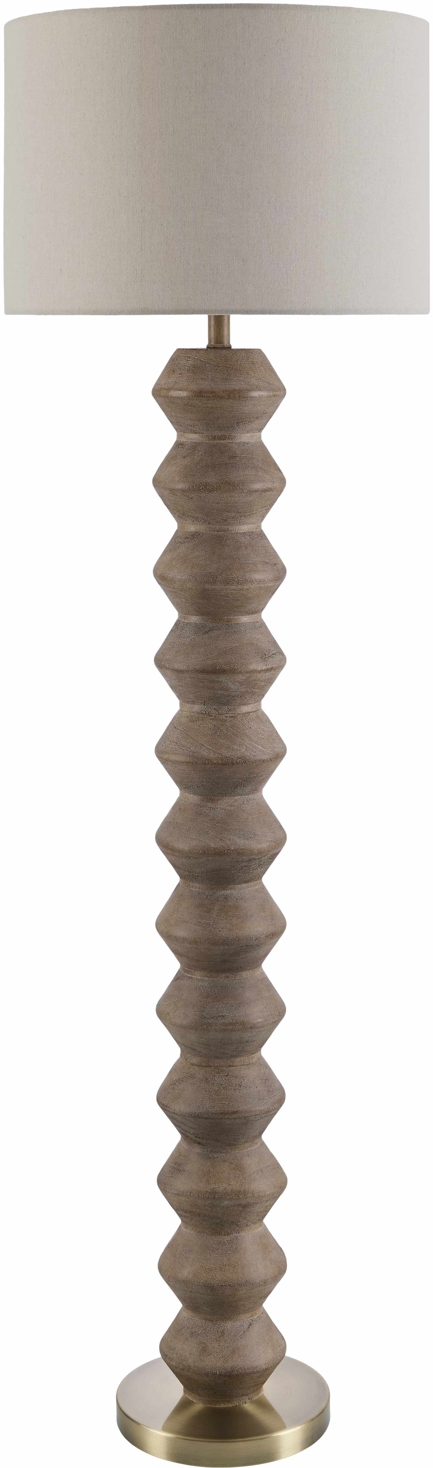 Matozinhos Dark Brown Floor Lamp by Boutique Rugs