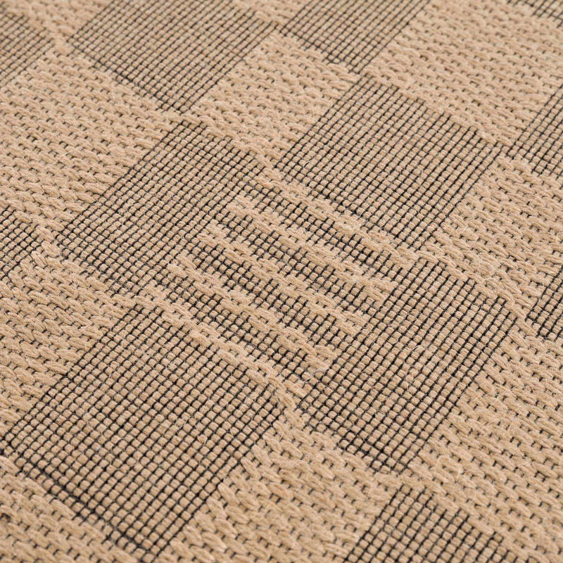 Nairi Checkered Washable Jute Rug by Hauteloom
