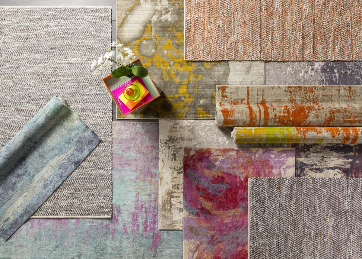 Alvaton Abstract Blue Rug, photo 5 of 15