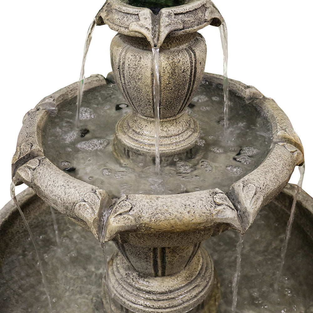 Concrete 3 Tier Water Fountain Large Estate, photo 17 of 19