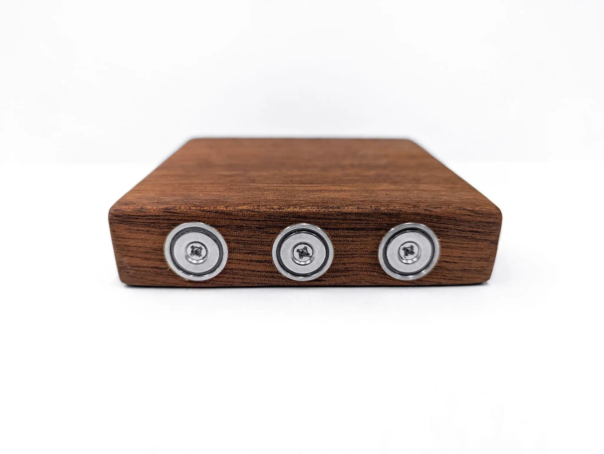 Magnetic Square Shelf in Oak by NookWoodworking