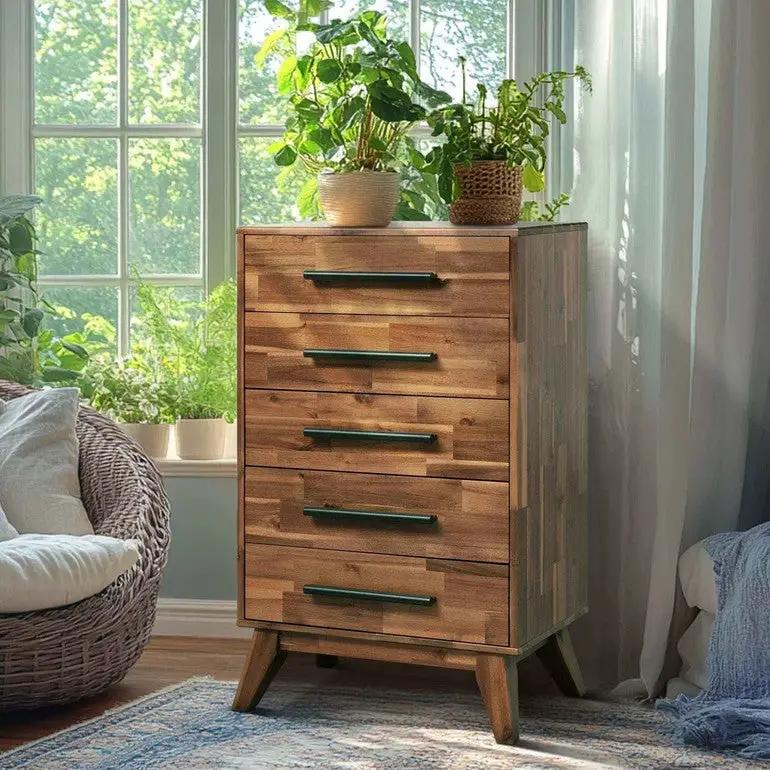 Linea Solid Wood Dresser by Megsu