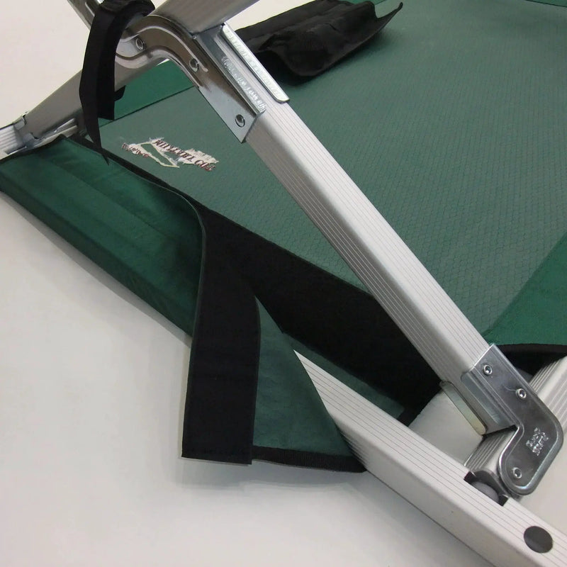 Maine Military Cot HD – Heavy-Duty Full-Size Aluminum Cot with 375 lb Capacity by Outdoor-USA®