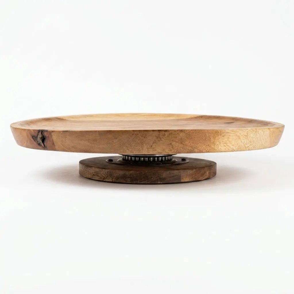 House of Avana Mango Wood Lazy Susan Turntable by House Of Avana