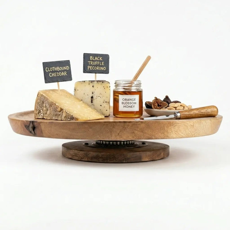 House of Avana Mango Wood Lazy Susan Turntable by House Of Avana