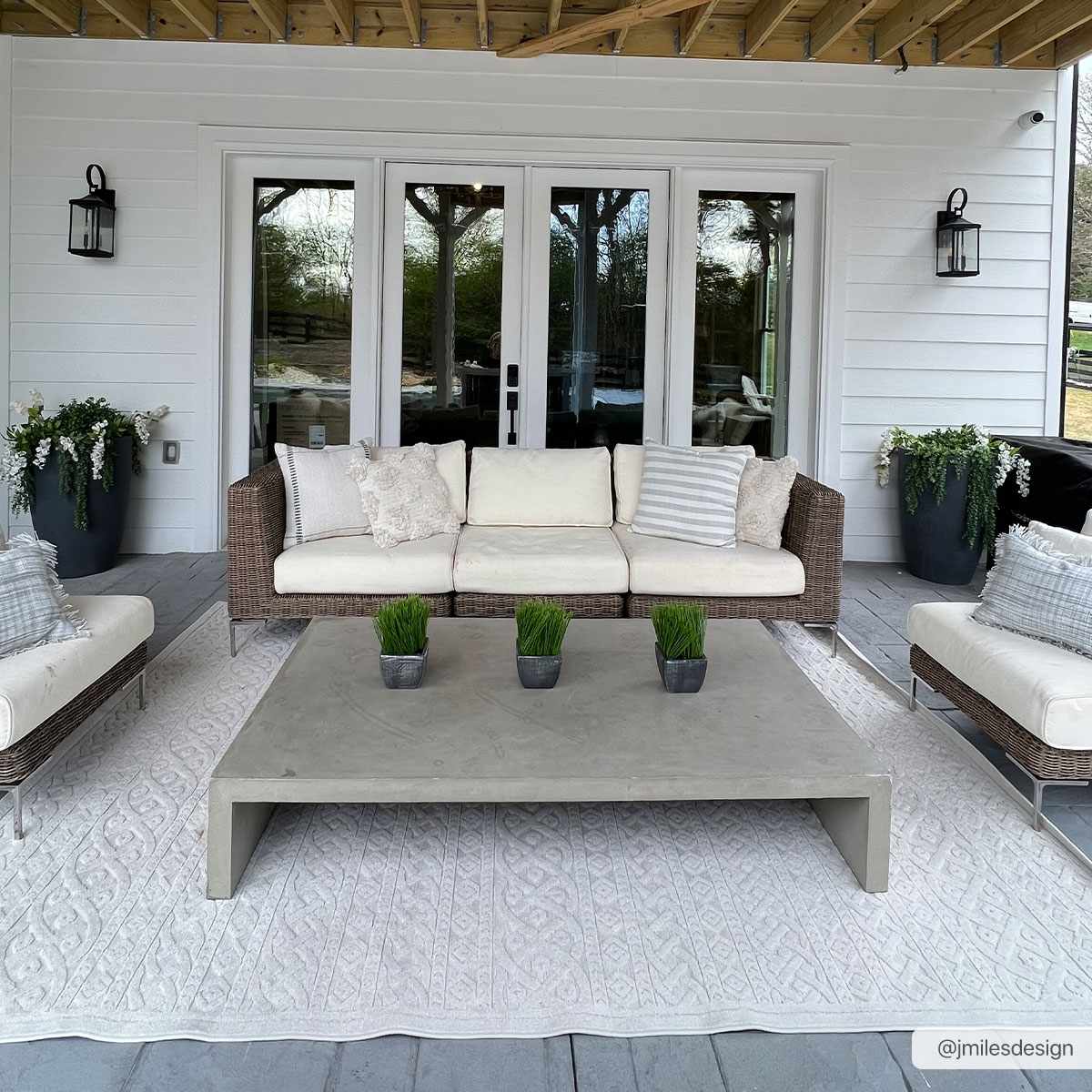 Maribyrnong 3D Outdoor Area Rug, photo 3 of 10