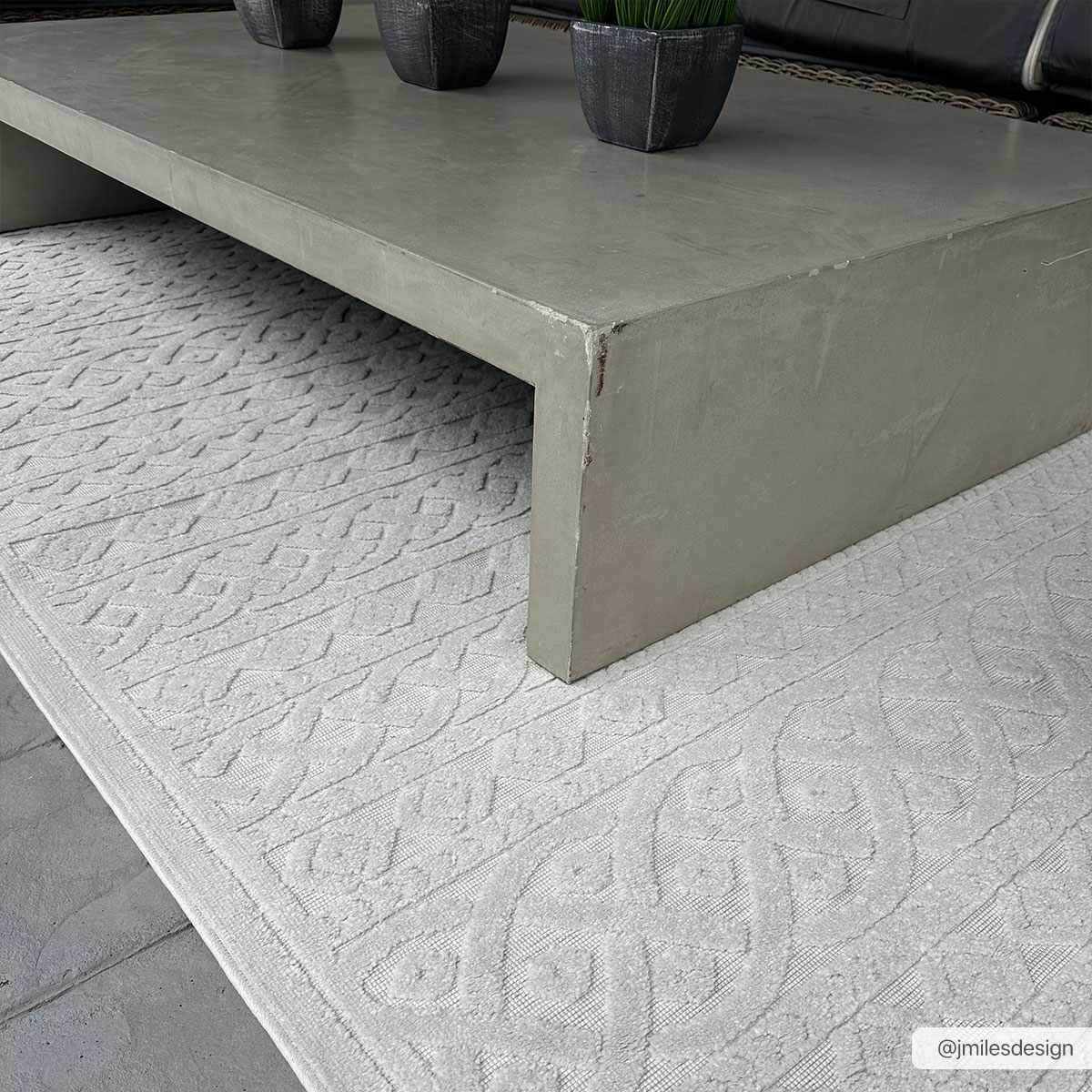 Maribyrnong 3D Outdoor Area Rug, photo 4 of 10
