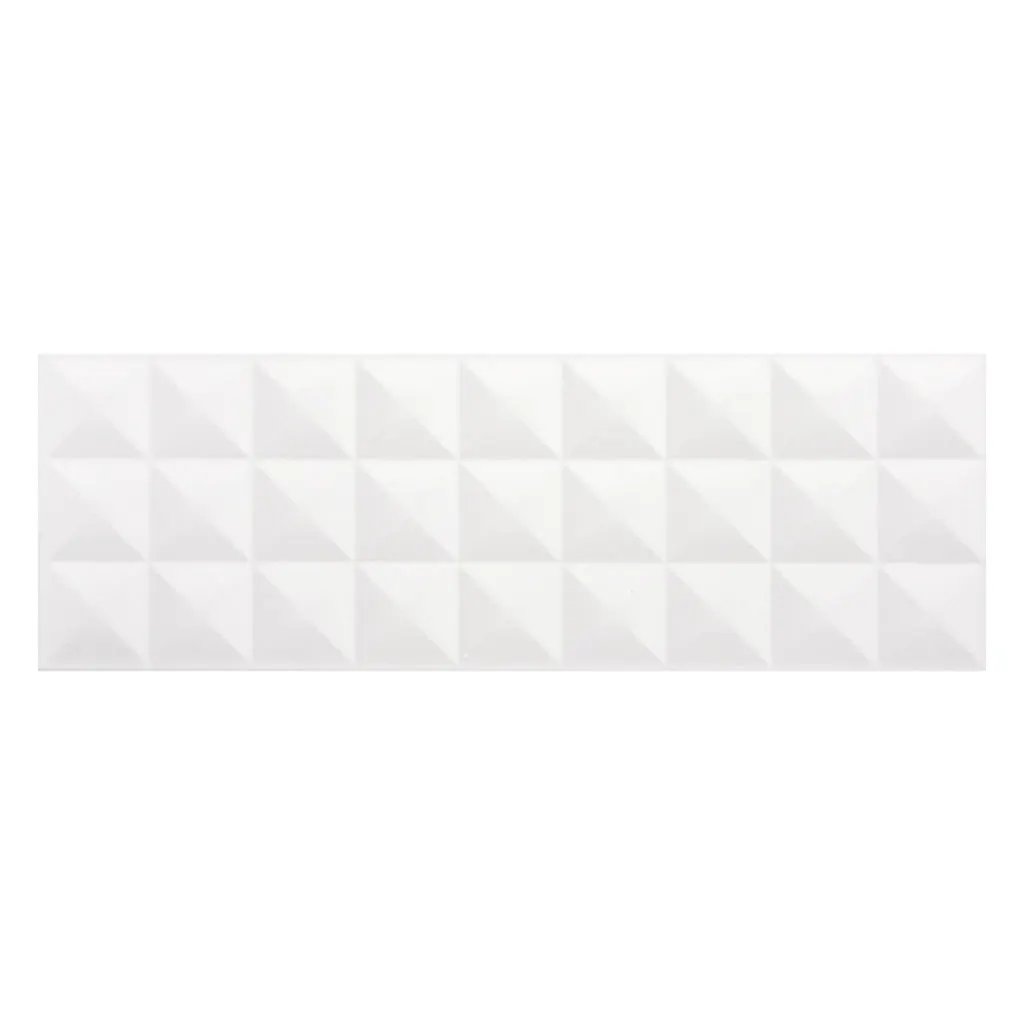 White 12x36 Satin Field Ceramic Tile (5 pack, 14.3 sq ft/case) by Apollo Tile