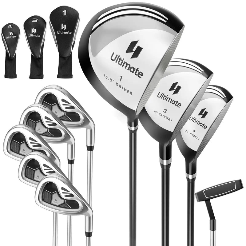 Men's 9 Pieces Complete Golf Club Set by DirectDeals