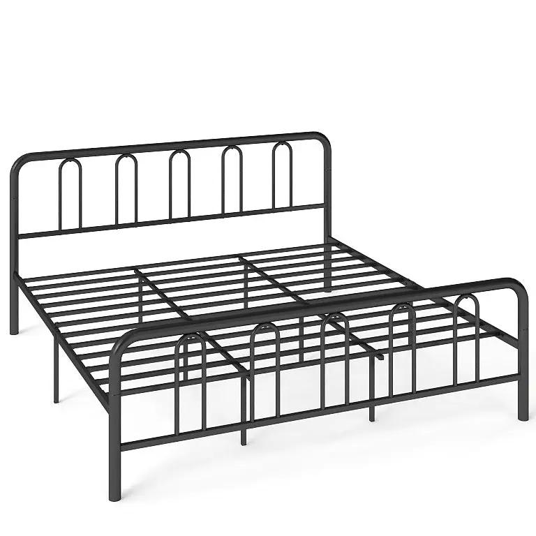 Full/Queen Size Metal Bed Frame with Headboard and Footboard by DirectDeals