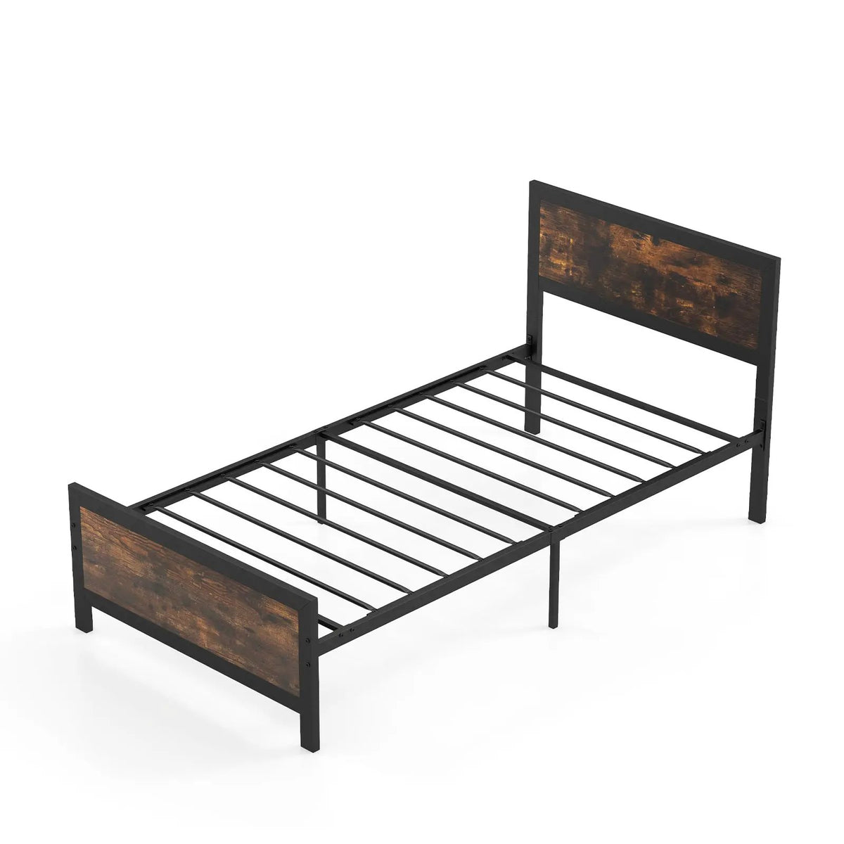 Metal Bed Frame with Headboard and Footboard, photo 10 of 10