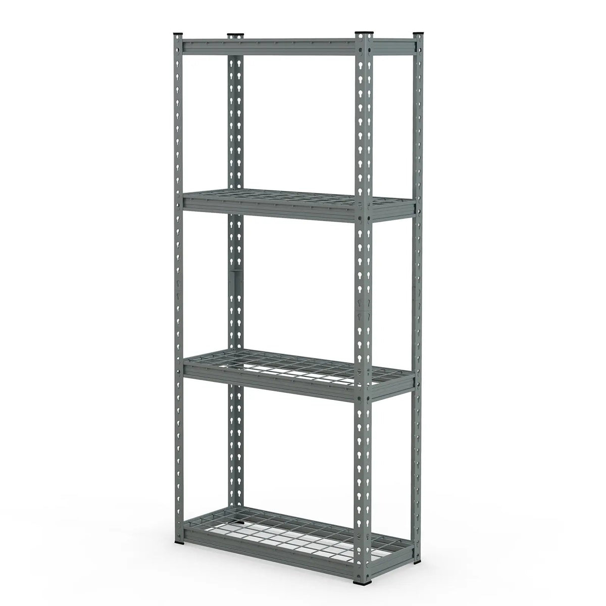 4-Tier Metal Shelving Unit with Anti-slip Foot Pad and Anti-tipping Device, photo 5 of 14