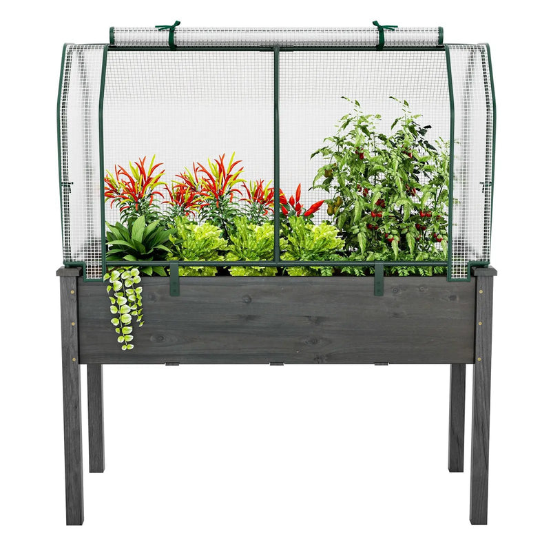 47.5 x 21.5 x 24 Inch Mini Greenhouse with Roll-up Zipper Door by DirectDeals