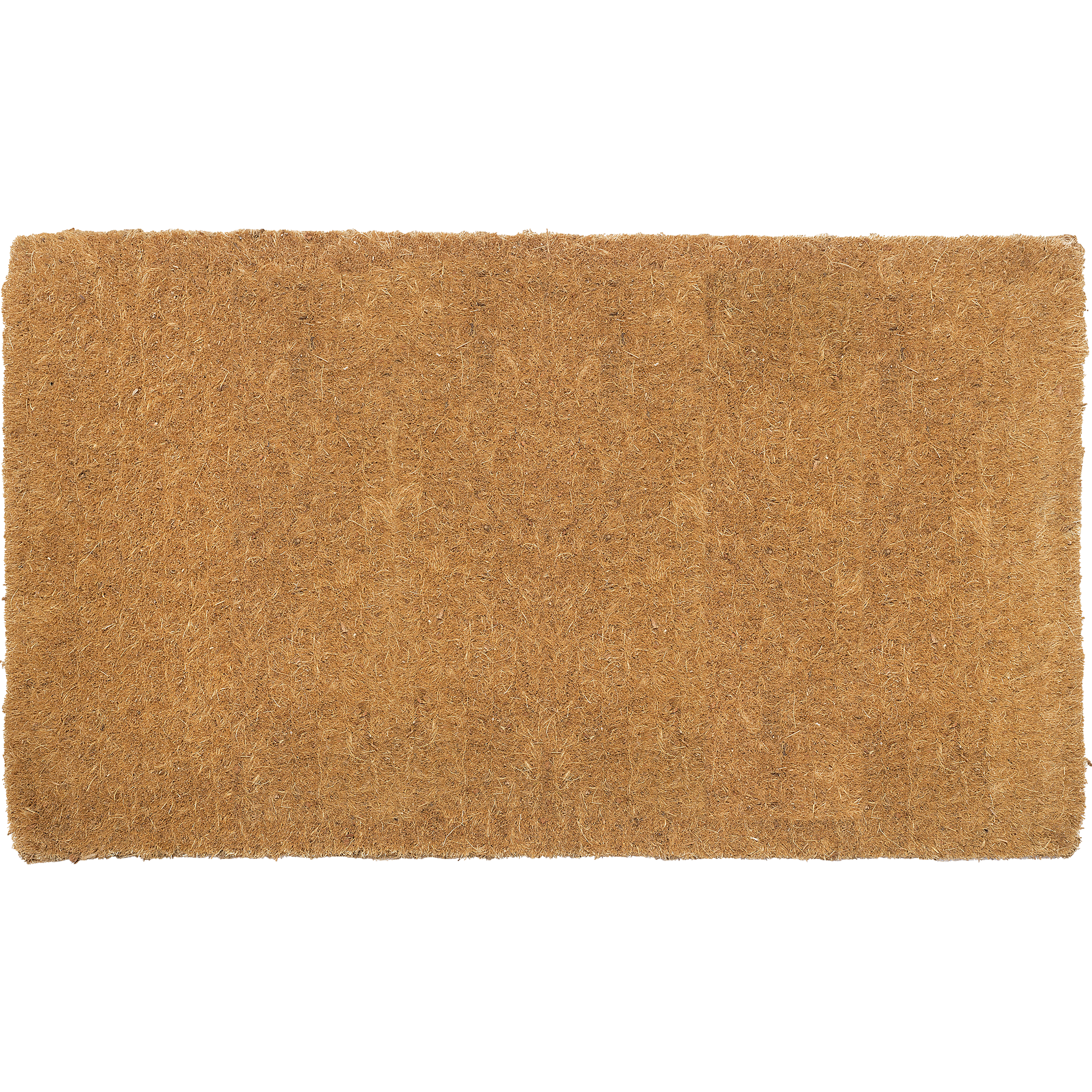 Minimalist Natural Coir Doormat by Fab Habitat