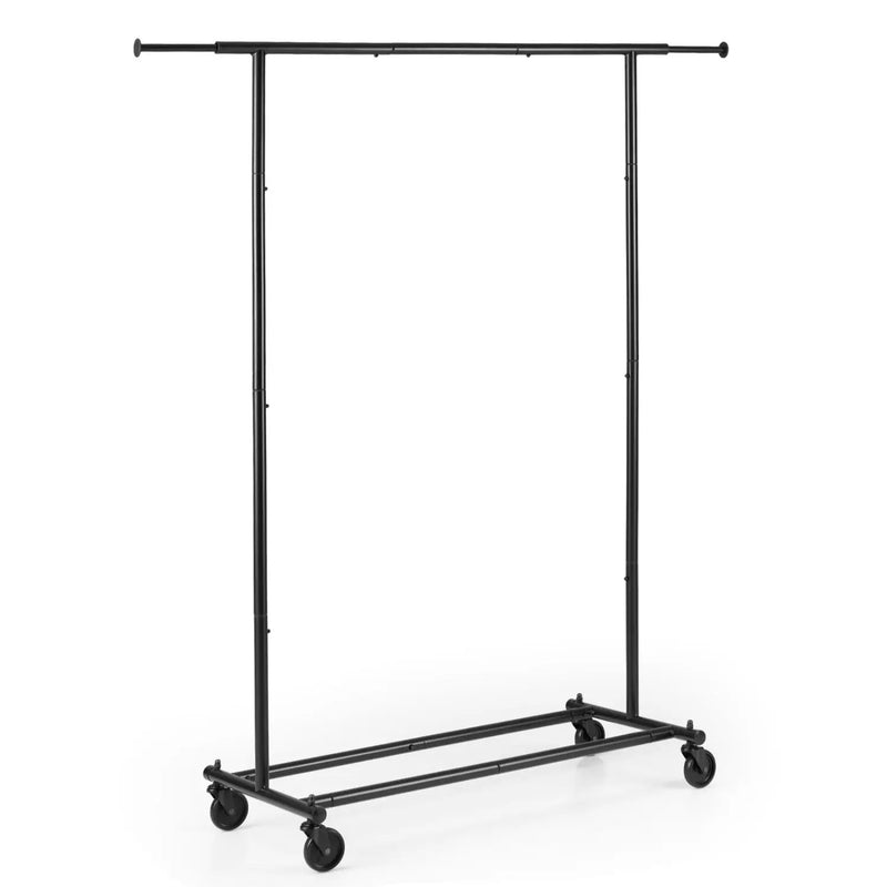 Mobile Garment Rack with Extendable Rods Heavy by DirectDeals