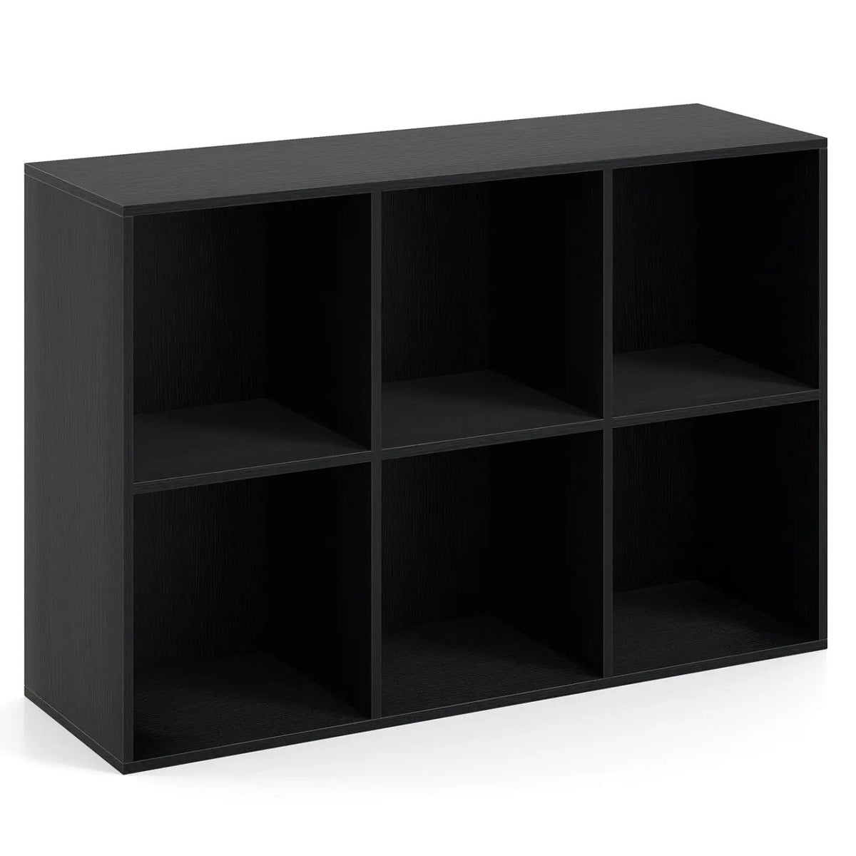Modern 6-Cube Bookcase with Anti-tipping Kits for Bedroom Living Room-White, photo 9 of 10