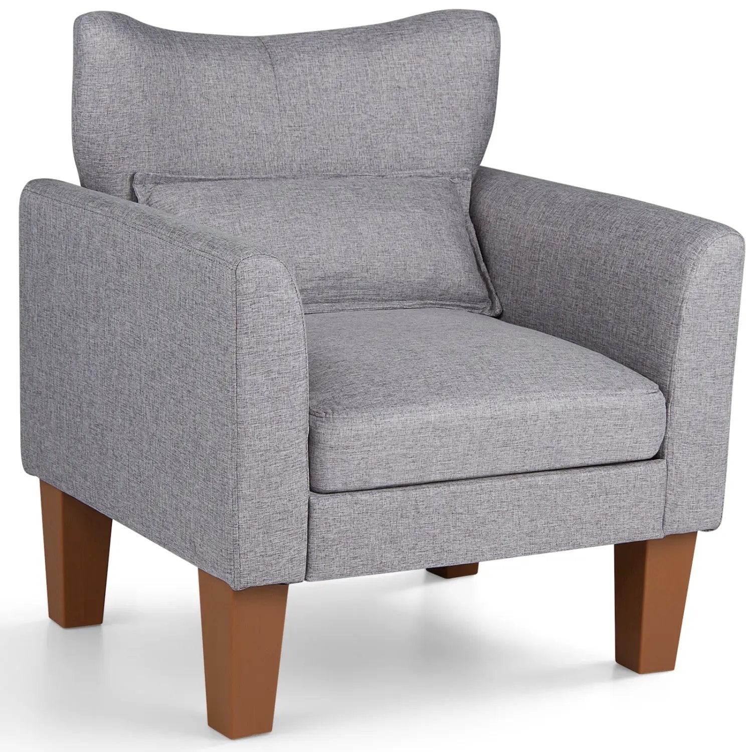 Accent Chair with Removable Cushion & Pillow for Living Room by DirectDeals
