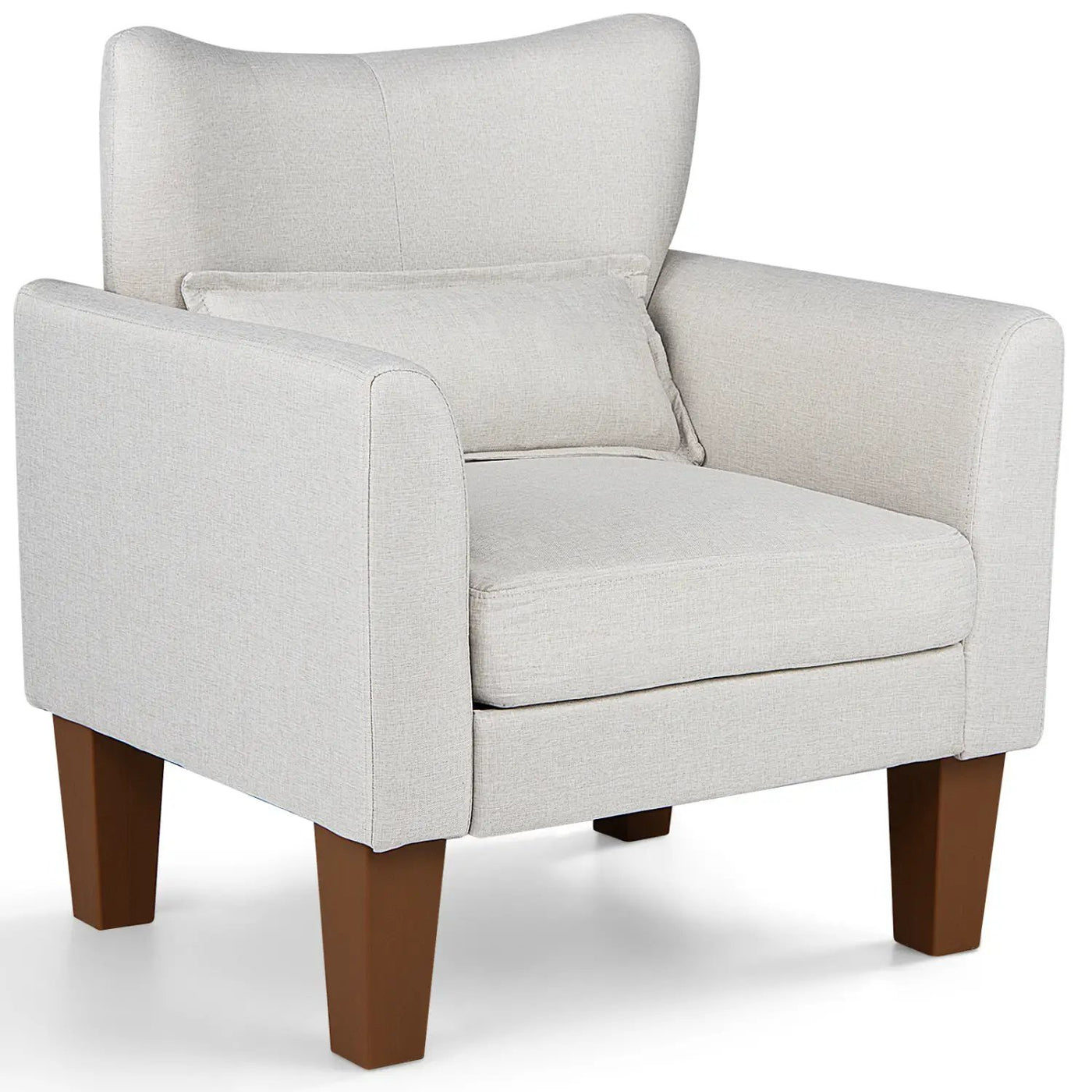 Accent Chair with Removable Cushion & Pillow for Living Room by DirectDeals
