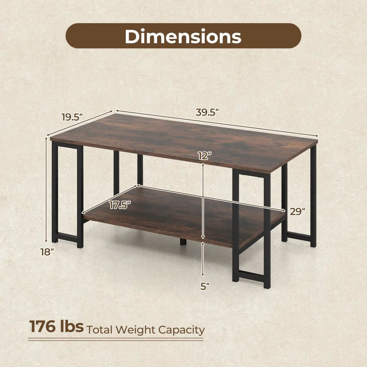 Modern Accent Table with Open Storage Shelf for Apartment and Lounge, photo 4 of 16