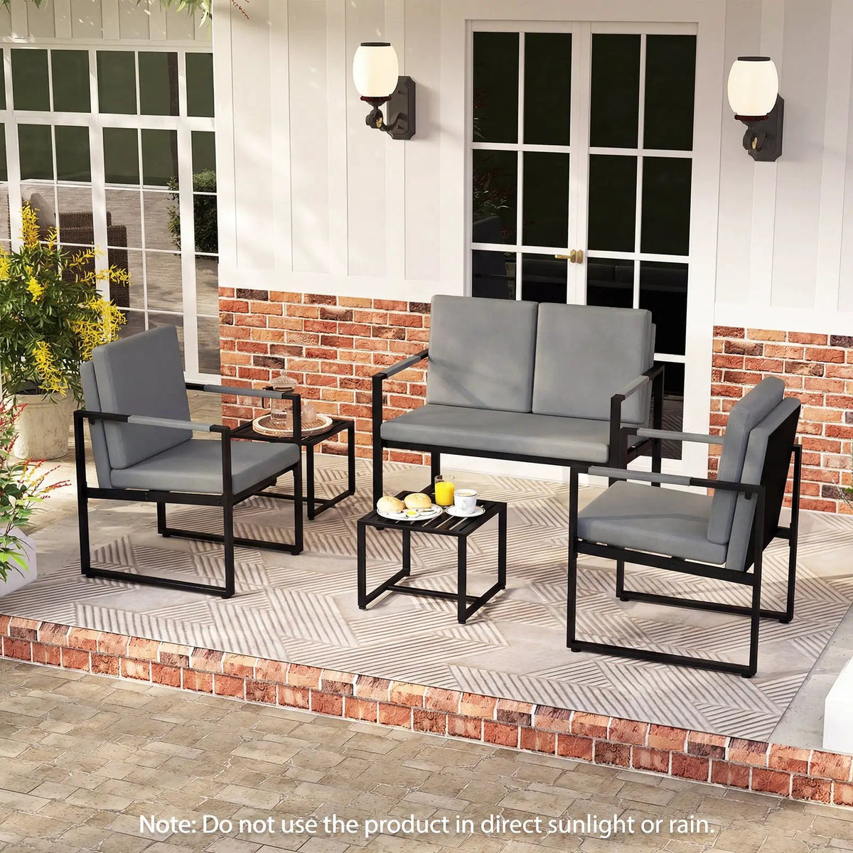 Modern Loveseat Sofa 2 Seater Small Couch, photo 12 of 15