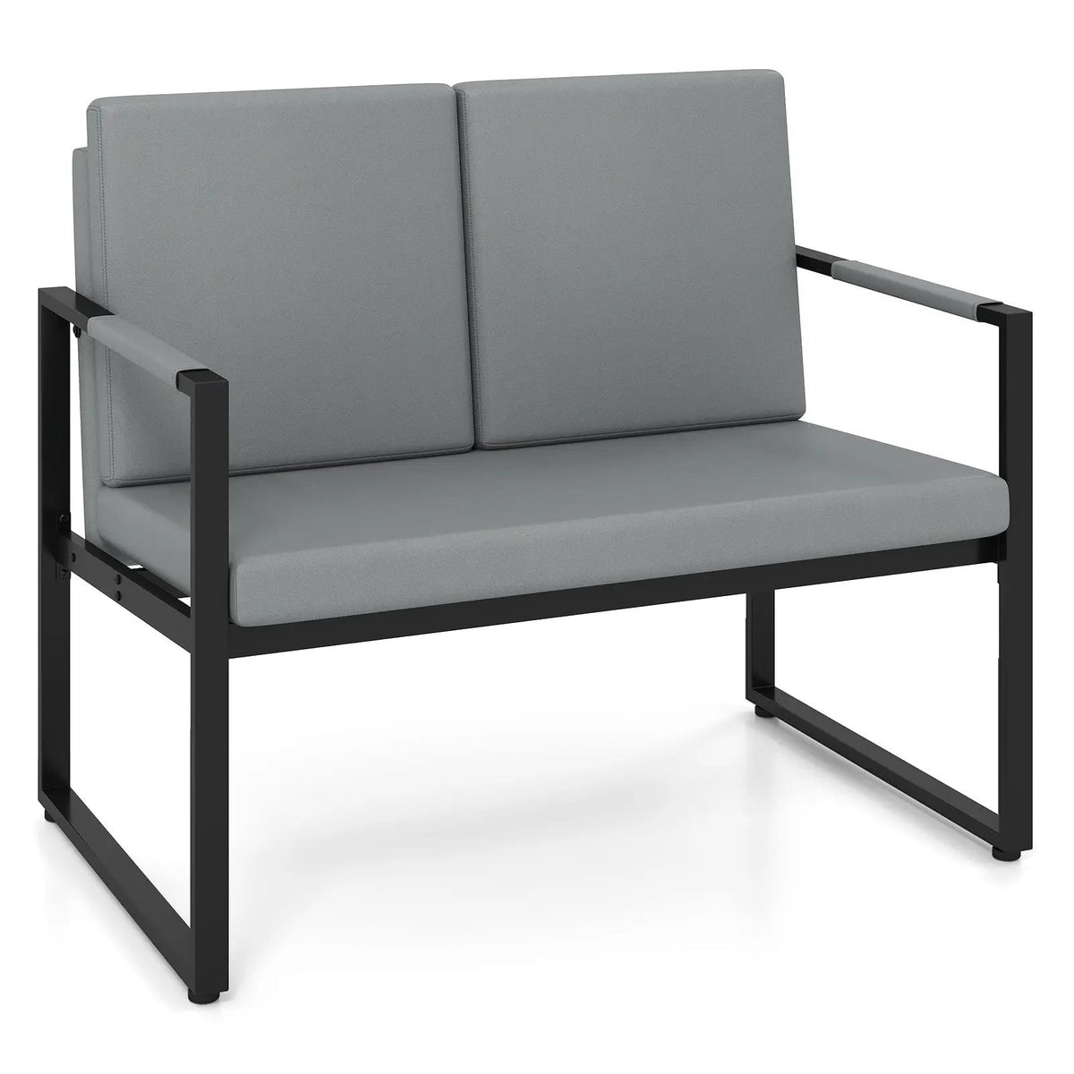 Modern Loveseat Sofa 2 Seater Small Couch, photo 10 of 15