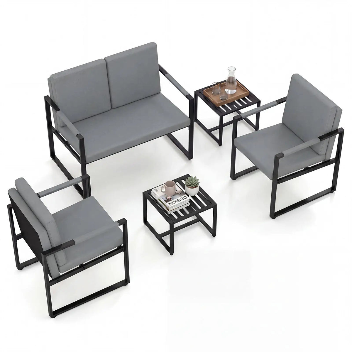 Modern Loveseat Sofa 2 Seater Small Couch, photo 8 of 15
