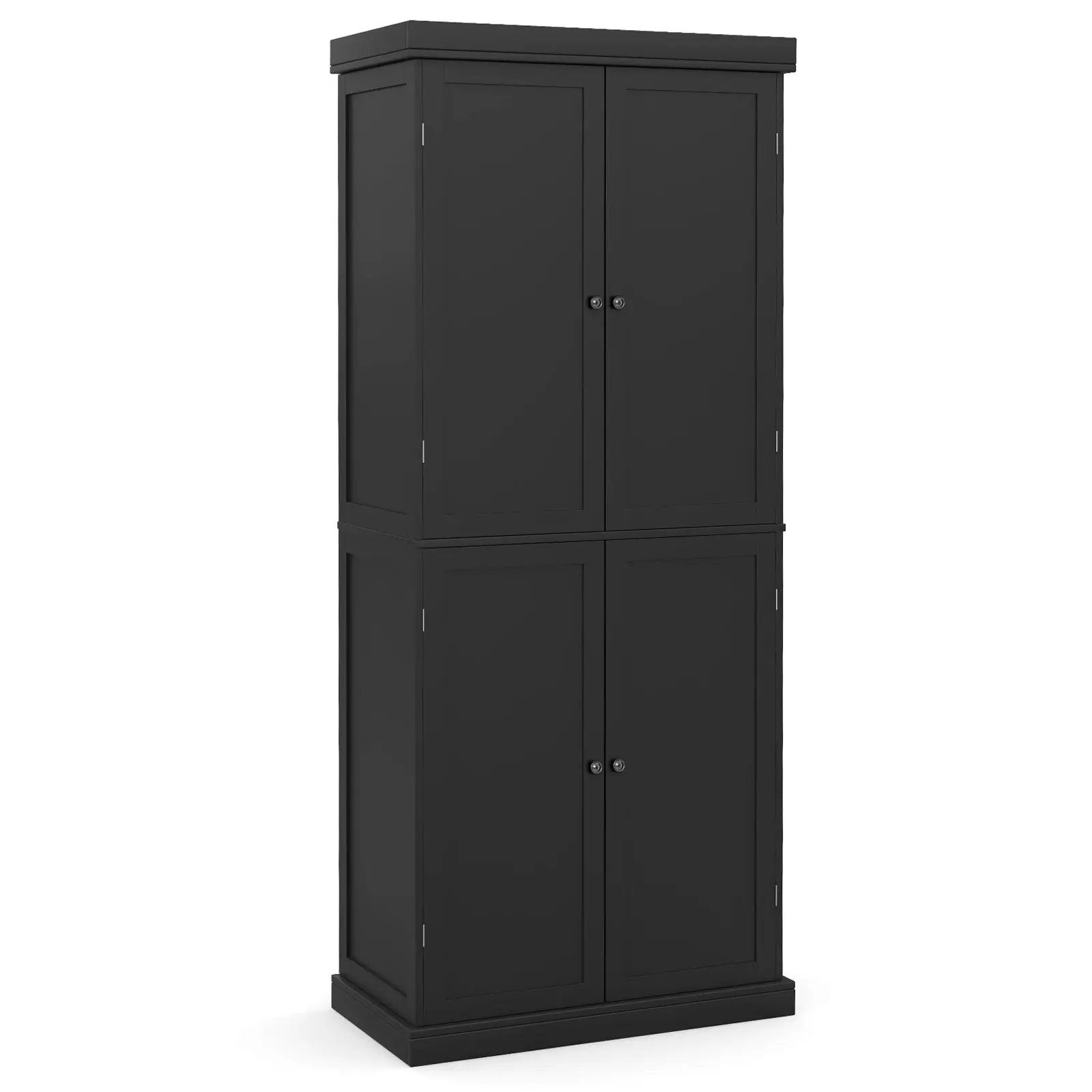 72.5 Inches Tall Buffet Cabinet with 6-Tier Shelves and 4 Doors by DirectDeals