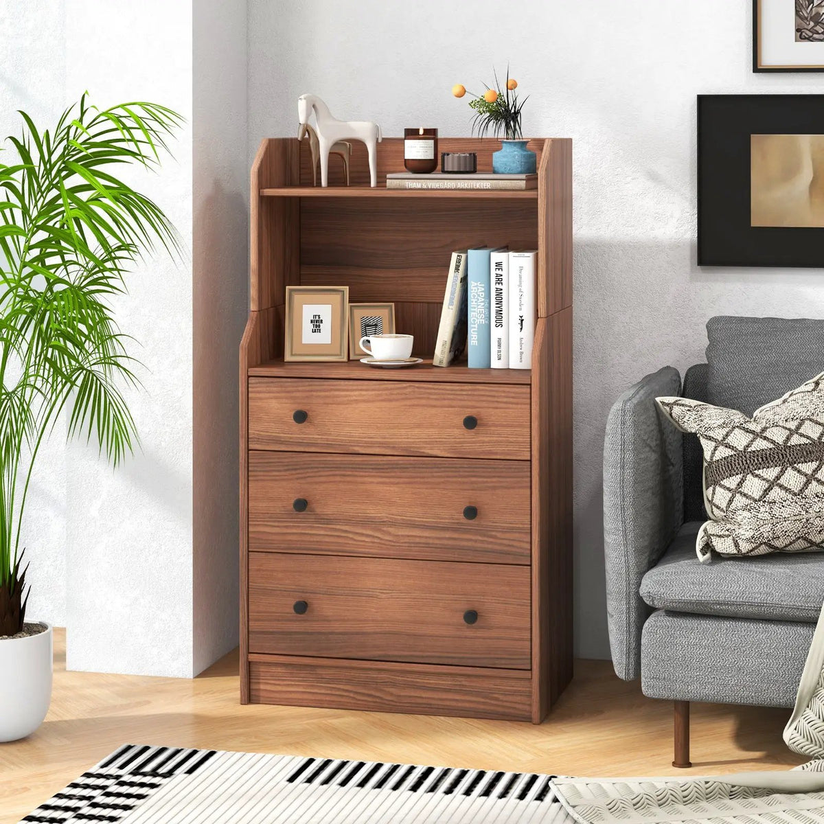 Storage Dresser with Anti-Toppling Device, 44" Tall, photo 2 of 8