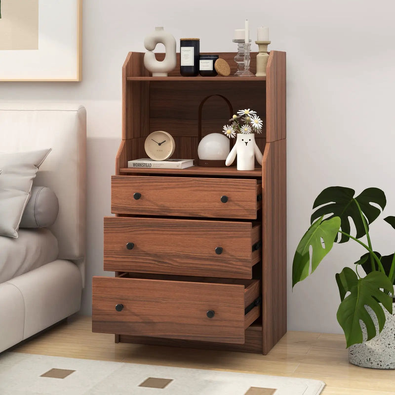 Storage Dresser with Anti-Toppling Device, 44" Tall by DirectDeals