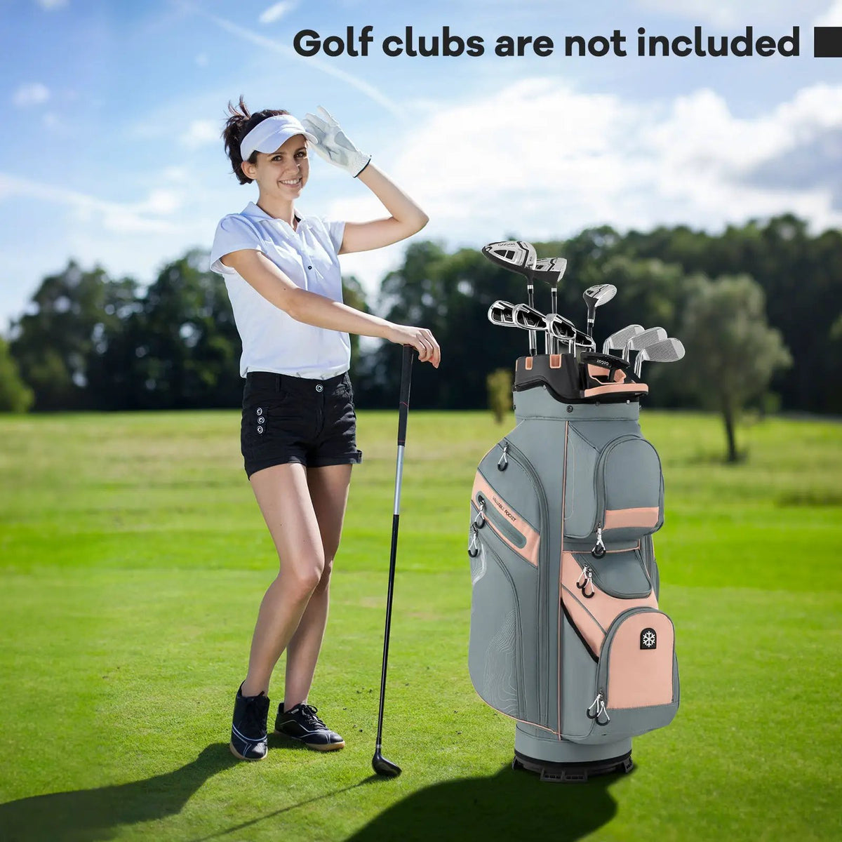 Molded Lock Top Golf Cart Bag with 14-Way Full Length Dividers and 11 Pockets, photo 16 of 36