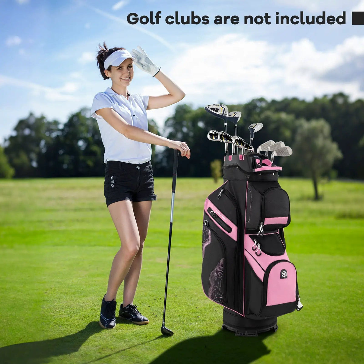 Molded Lock Top Golf Cart Bag with 14-Way Full Length Dividers and 11 Pockets, photo 15 of 36