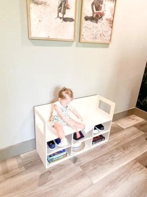MONTY- Toddler Bench by Bush Acres