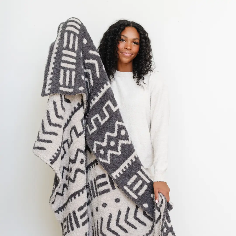 Double-Layer Bamboni XL Bamboo Rayon Throw Blanket by HouseOfZazla