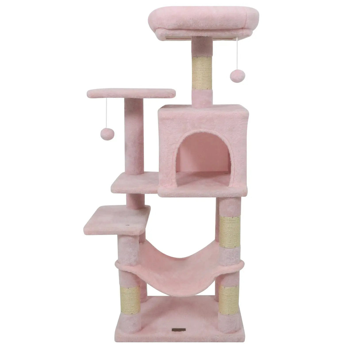 Multi-Level Cat Tower with 2-Door Condo and Padded Top Perch, photo 7 of 40
