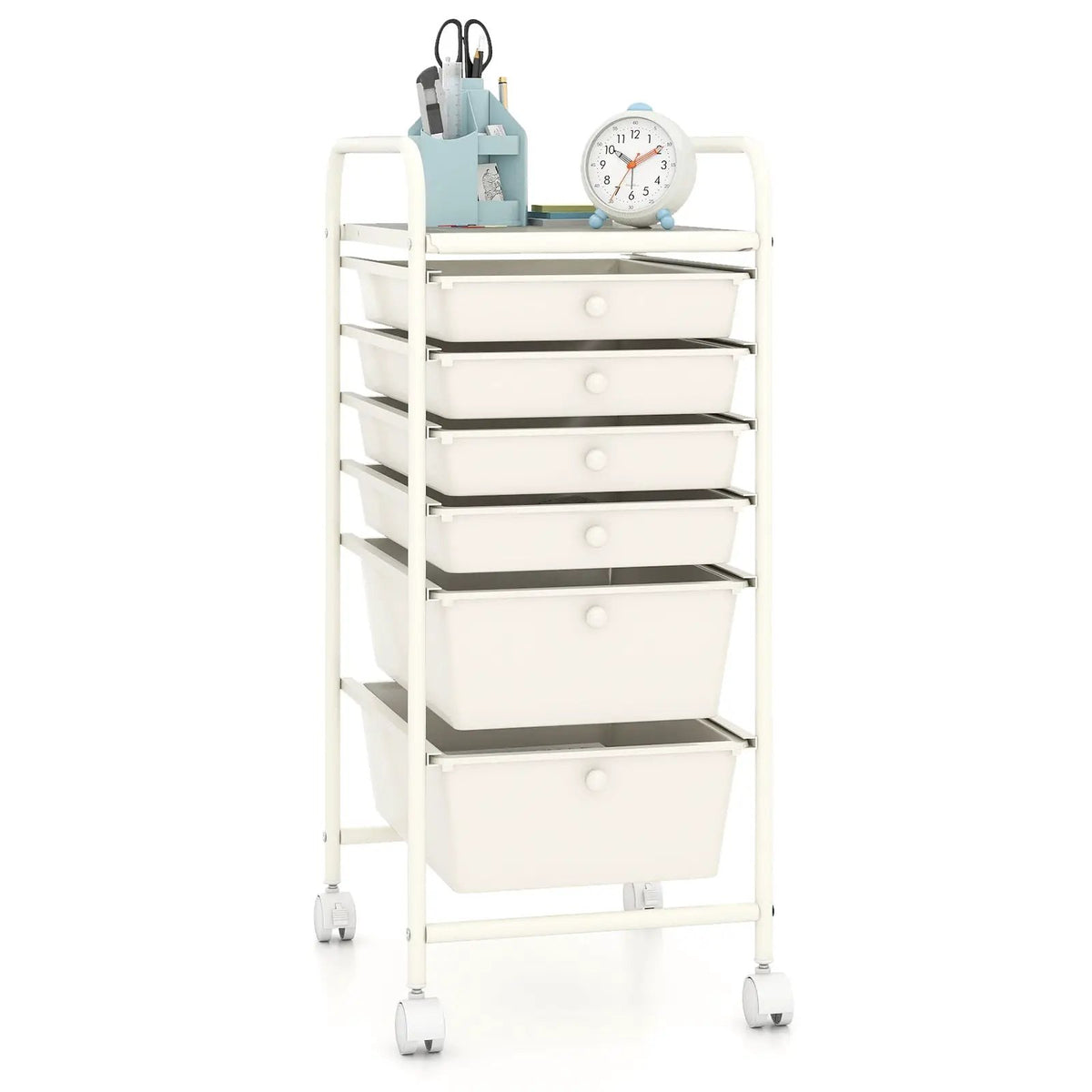 6 Drawers Rolling Storage Cart Organizer, photo 17 of 19