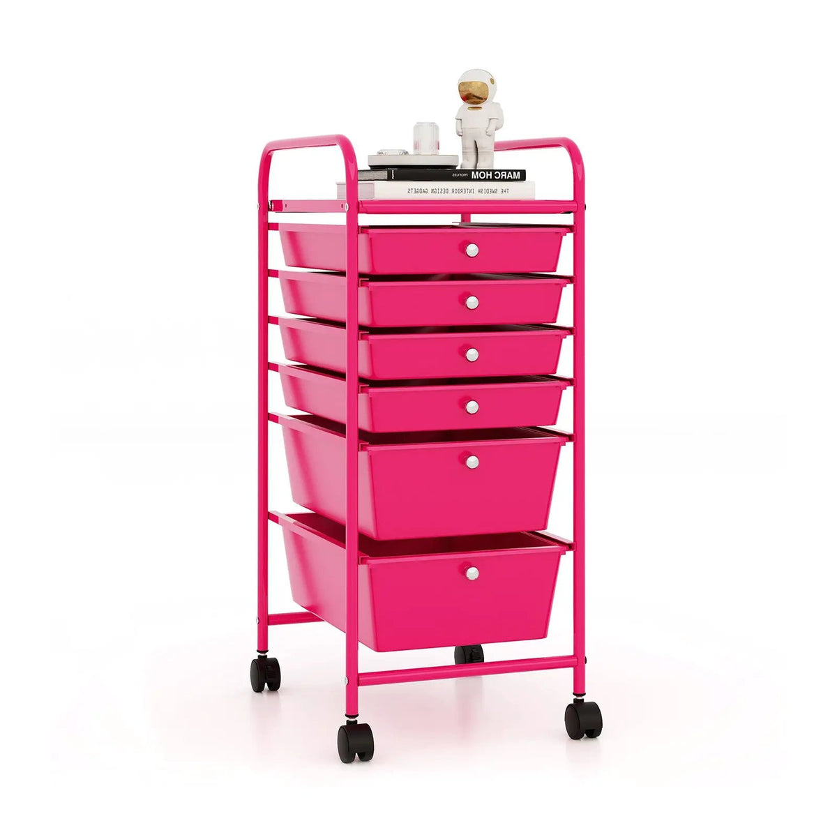 6 Drawers Rolling Storage Cart Organizer, photo 11 of 19