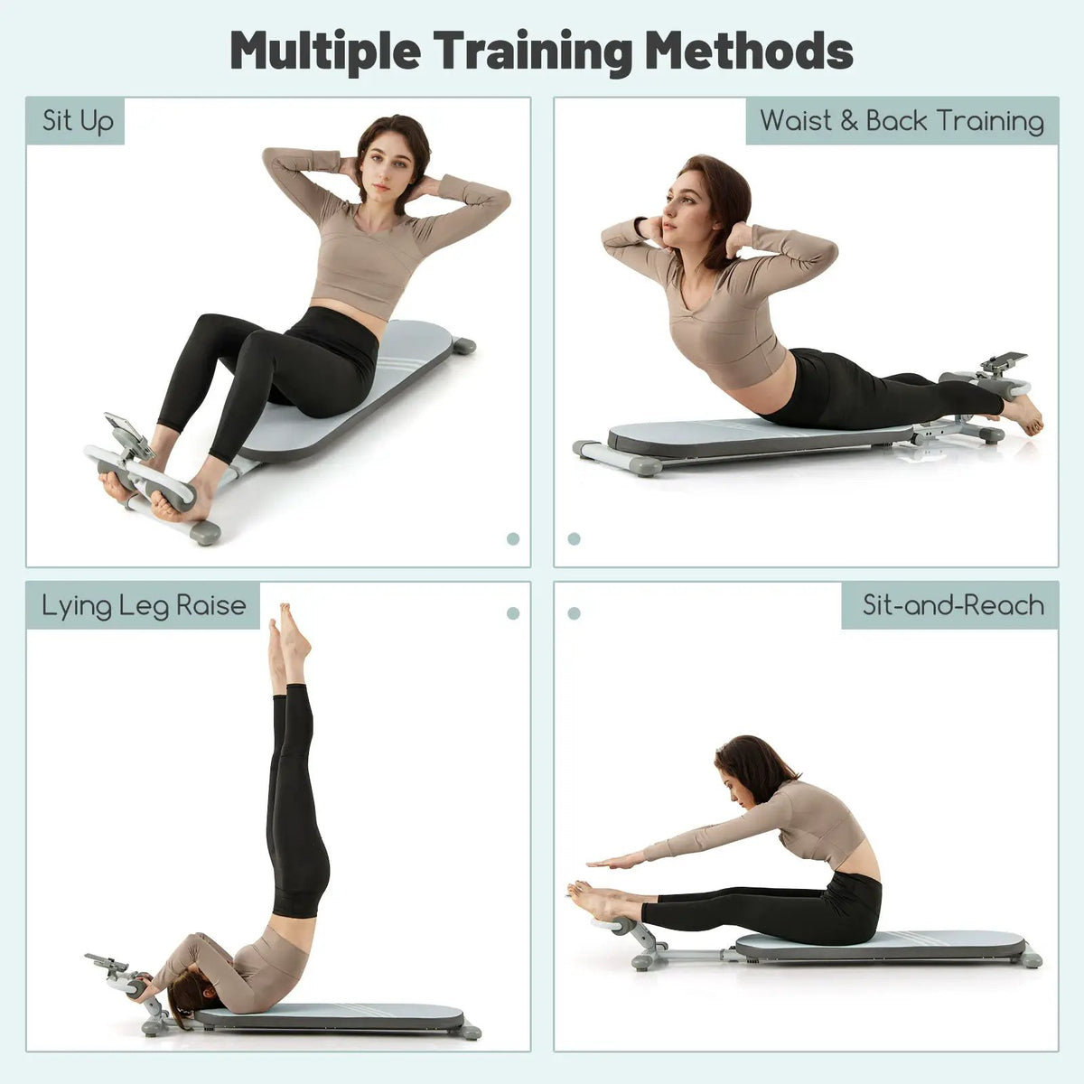Multifunctional Sit Up Bench Workout Bench with 3 Gear Adjustable Angles and Adjustable Length, photo 6 of 9