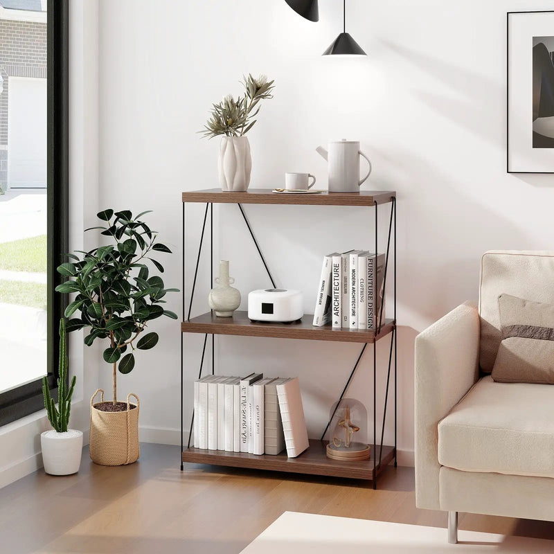 2/3/4/5-Tier Multipurpose Display Rack with Metal Frame-34 inches by DirectDeals