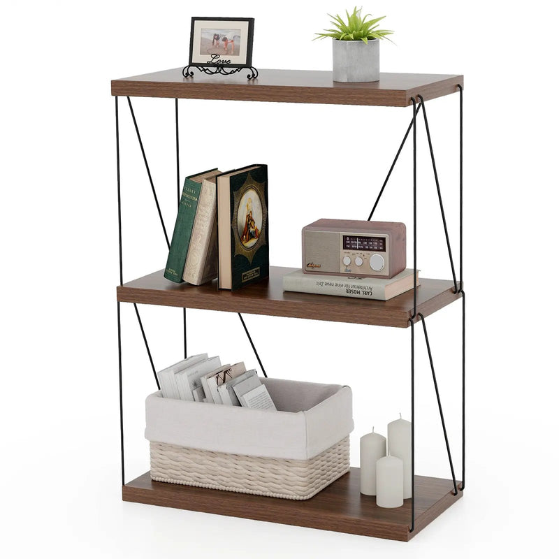 3-Tier Multipurpose Display Rack with Metal Frame by DirectDeals