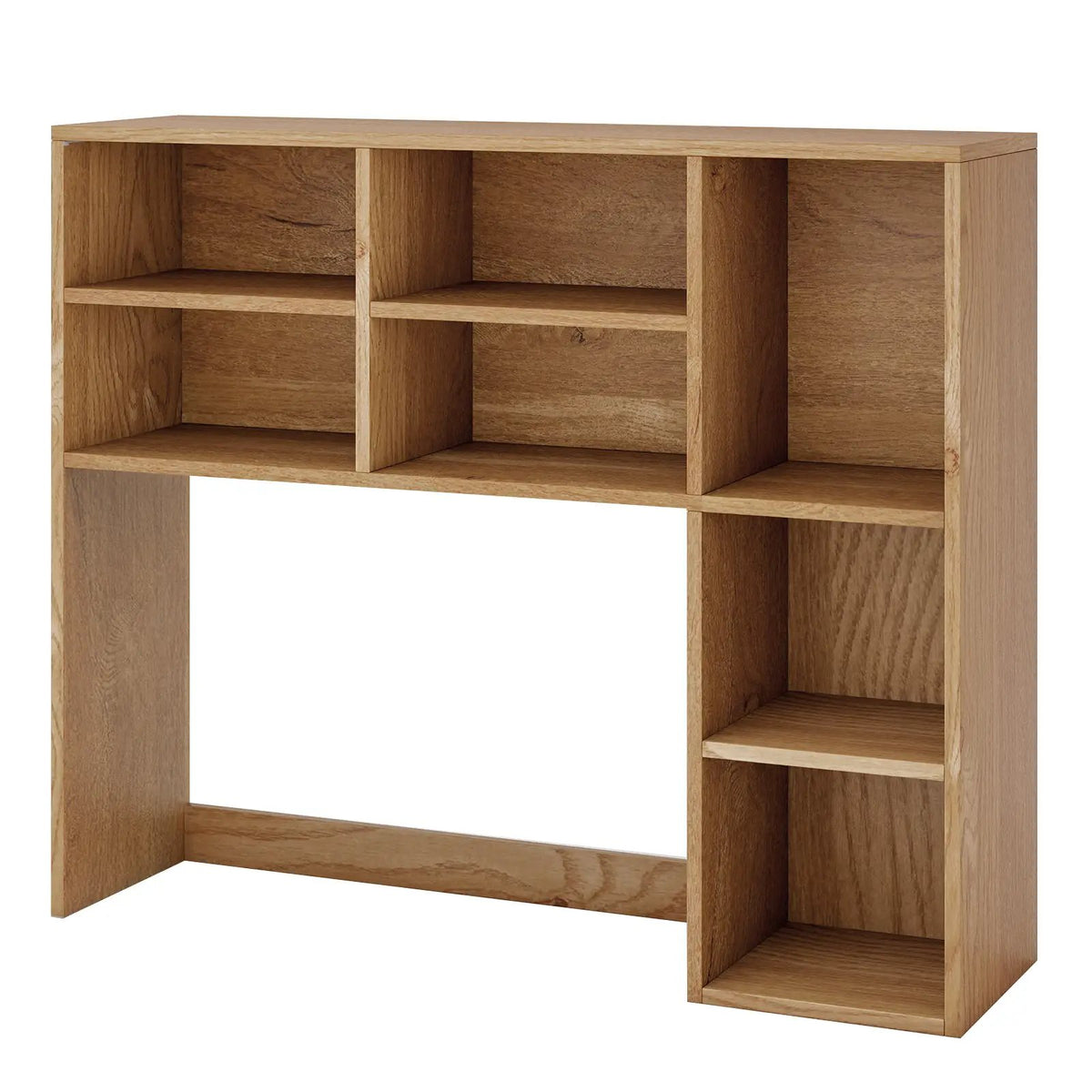Desktop Bookshelf with 7 Open Cubbies and 3 Adjustable Shelves, photo 10 of 12