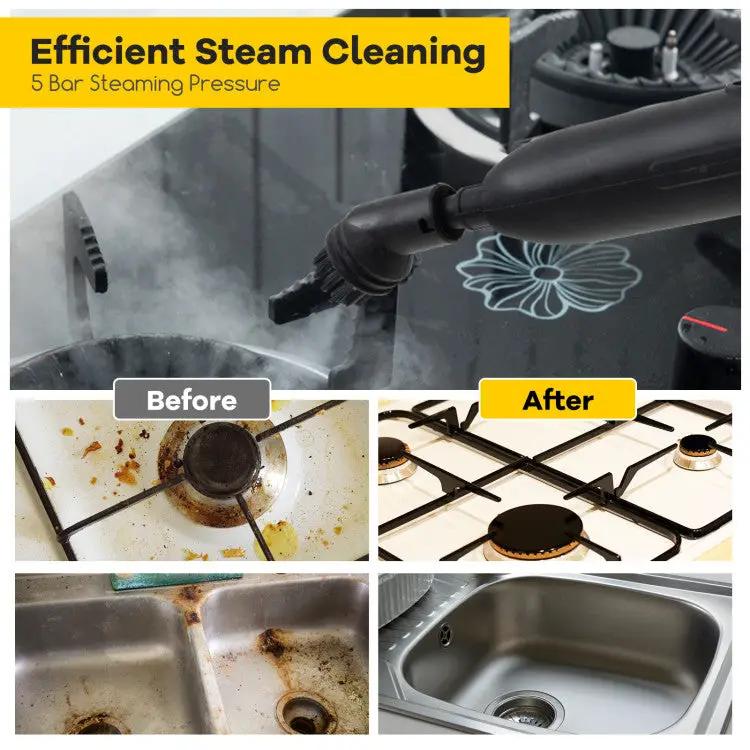 1800W Multipurpose Steam Cleaner with 61 oz Tank by DirectDeals