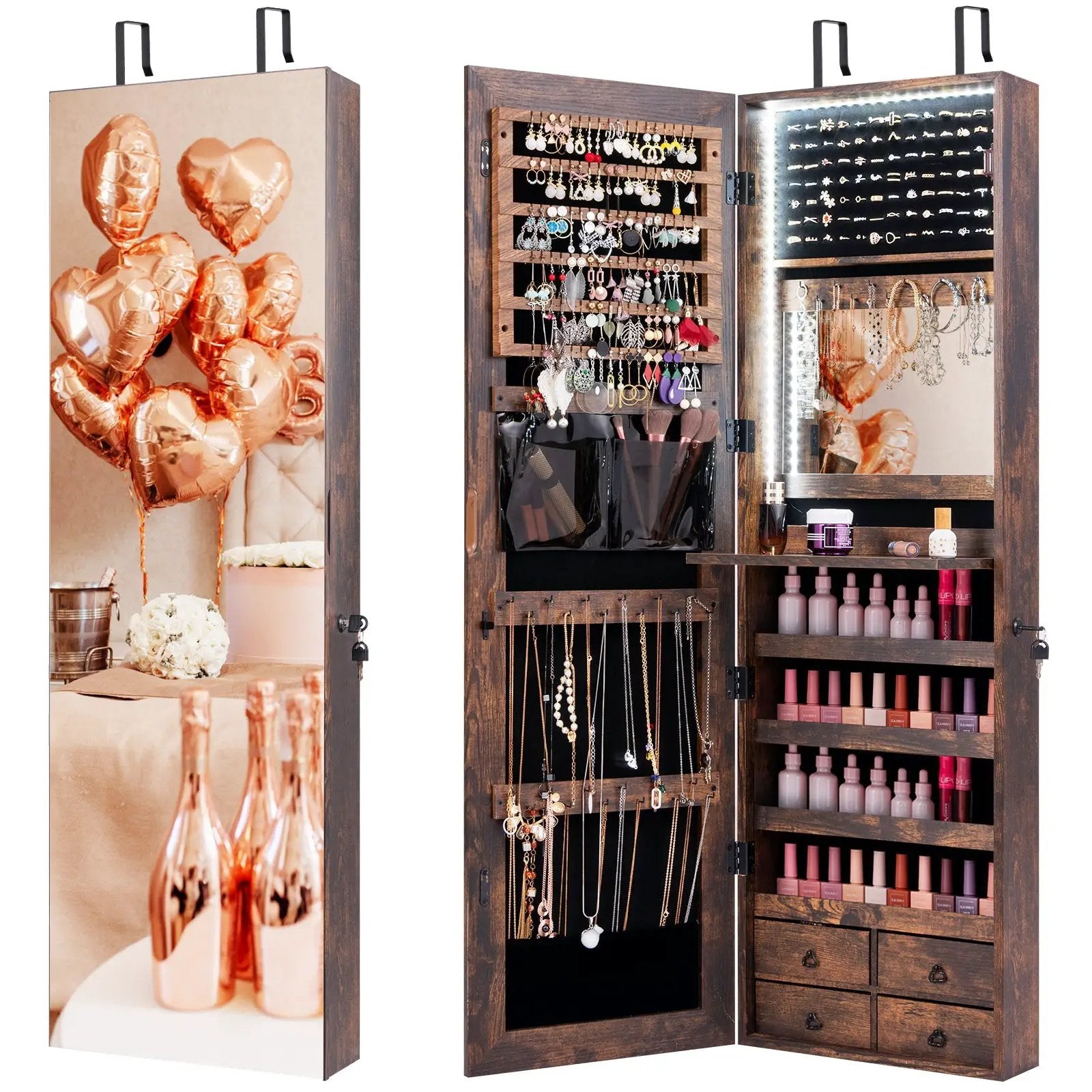 Multipurpose Storage Cabinet with 4 Drawers by DirectDeals
