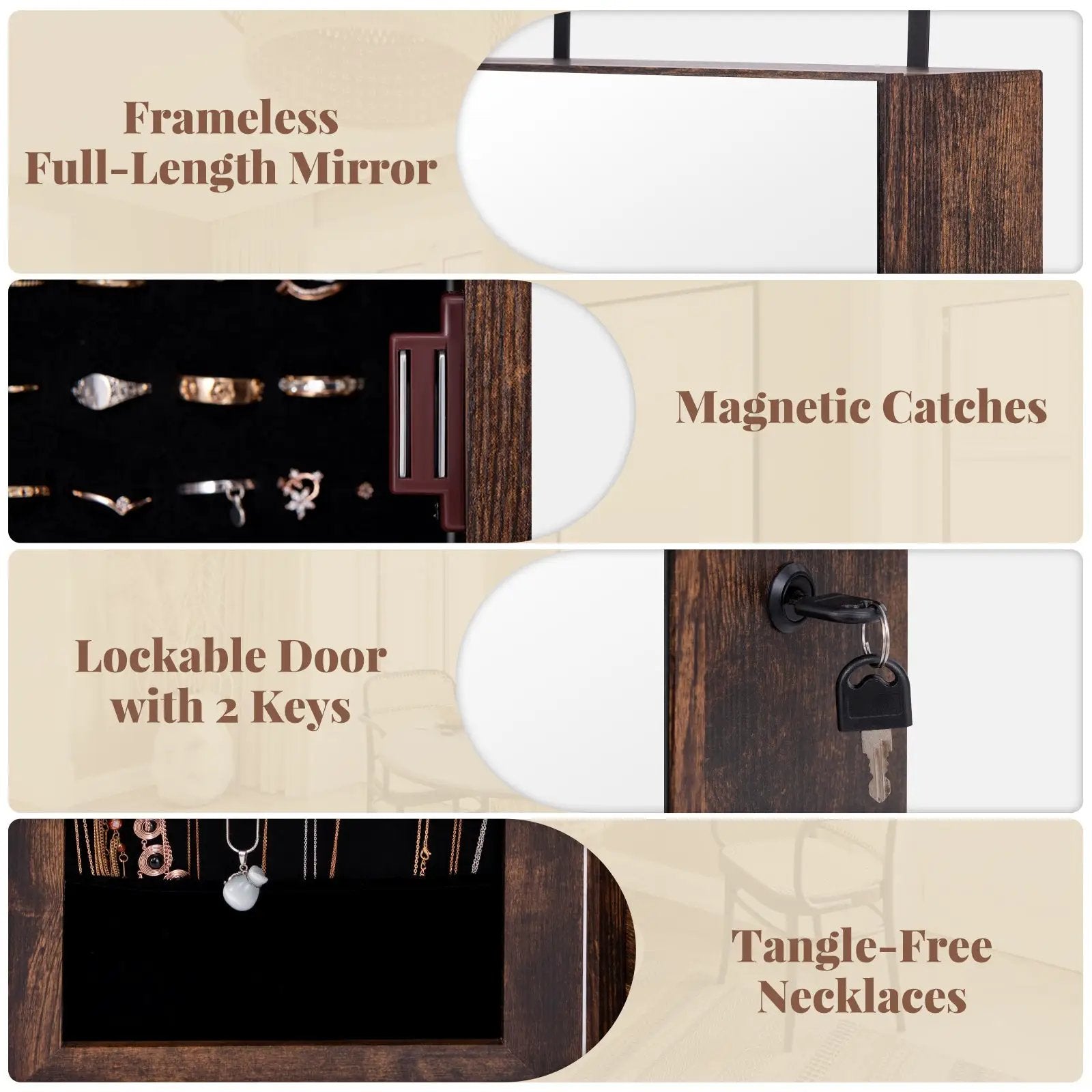 Multipurpose Storage Cabinet with 4 Drawers by DirectDeals