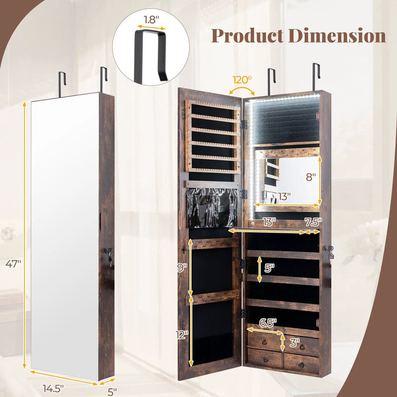 Multipurpose Storage Cabinet with 4 Drawers by DirectDeals