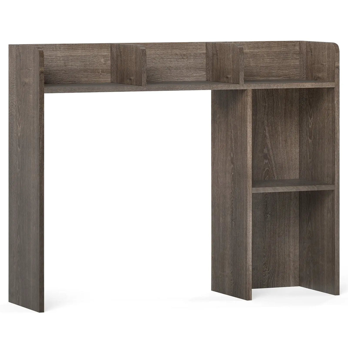 3-Tier Multipurpose Desk Bookshelf with 4 Shelves, photo 13 of 13