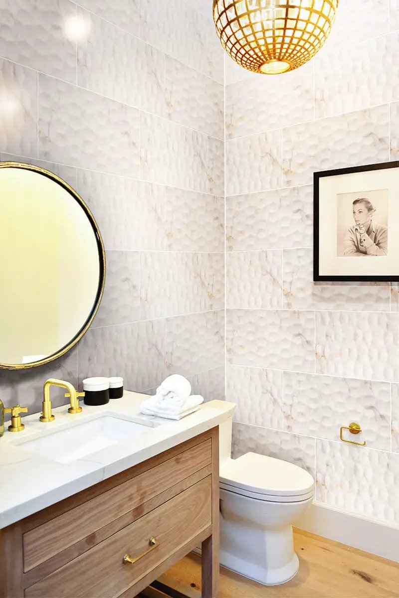 Adella Viso Calacatta 12x24 Satin Matte Ceramic Mosaics by MSI Surfaces