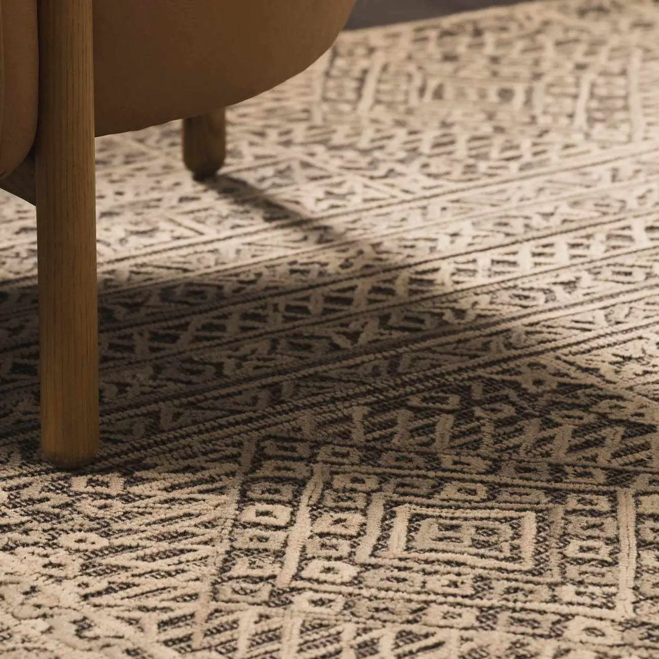 Nairne Textured Wool Area Rug - Clearance by Boutique Rugs