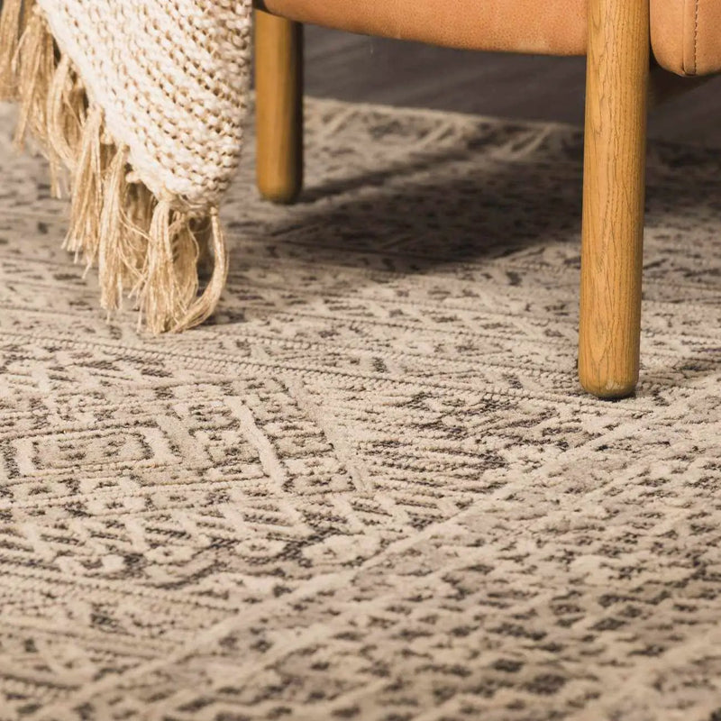 Nairne Textured Wool Area Rug - Clearance by Boutique Rugs