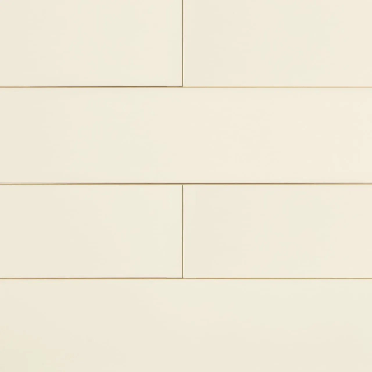 Almond Glossy Subway 4x16 Ceramic Mosaics close up